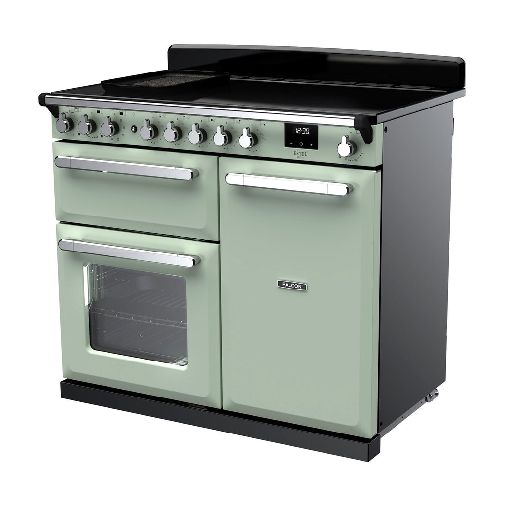 Piano de cuisson induction FALCON ESTEL DELUXE TAB IND 100 CM VERT PASTEL