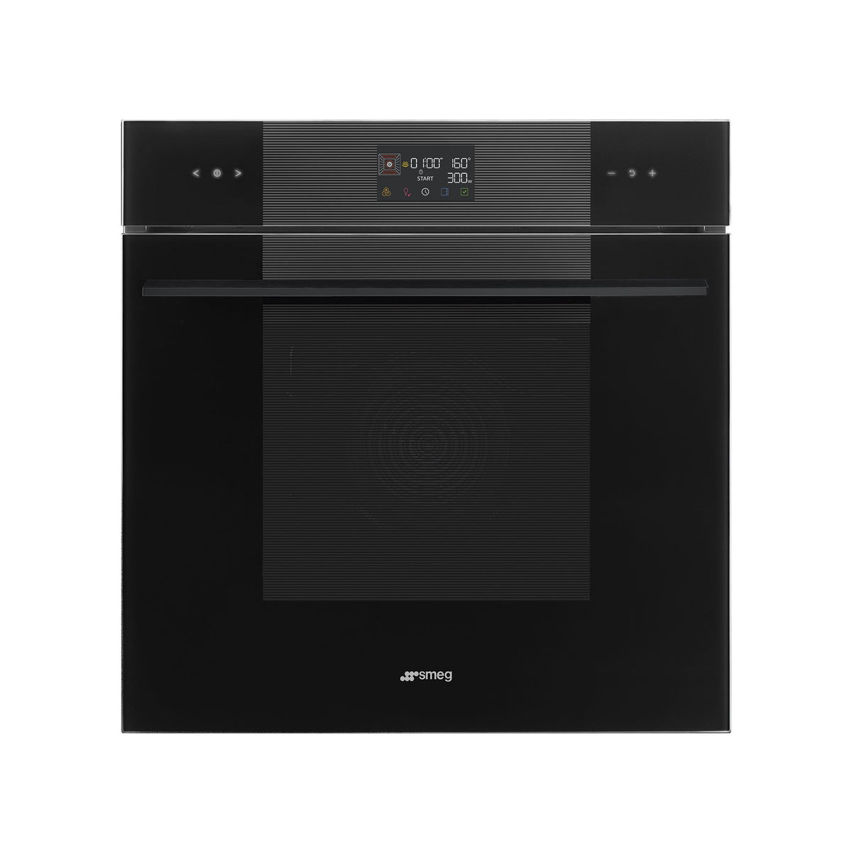 Four micro onde combiné SMEG SO6102M2B3 - Hydrolyse - Porte froide - Rails télescopiques - Écran tactile