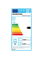Four encastrable fonction vapeur WHIRLPOOL WOI7A8FPT1SSGAF - Pyrolyse - Chaleur tournante - Combiné vapeur - Porte froide
