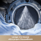 Lave linge hublot DREAME DRWASHL911KGG - 11 kg - 1400 tr/min - Classe A - Moteur induction - Autodosage - Connecté