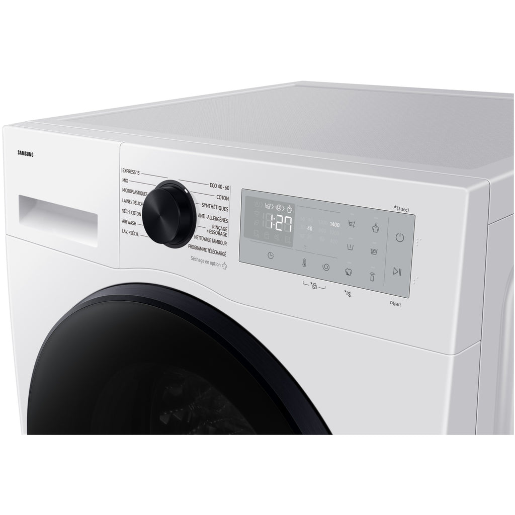 Lave linge séchant hublot SAMSUNG WD11DG5B15BH - 11/6 kg - 1400 tr/min - Classe A - Connecté