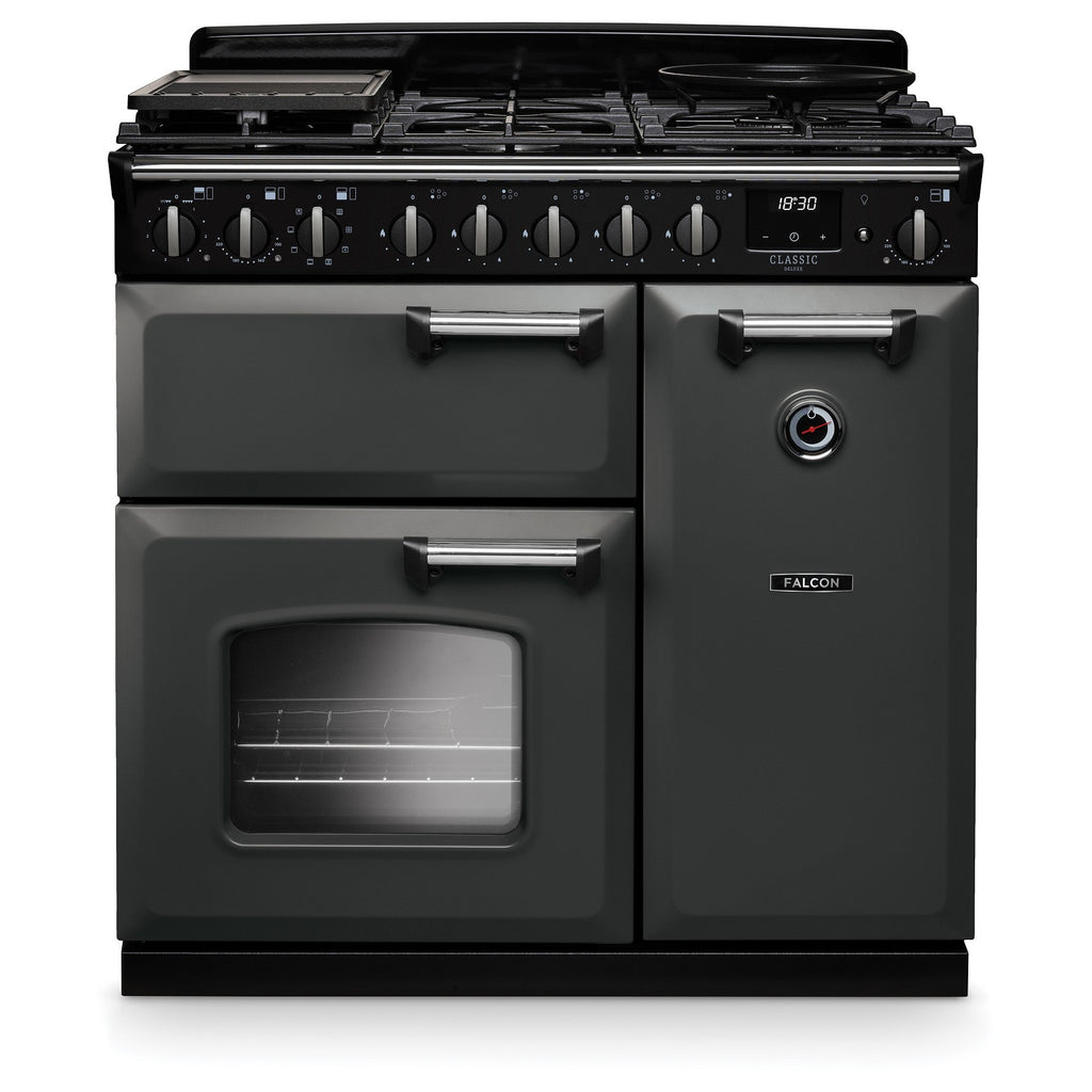 Piano de cuisson gaz FALCON NGC TAB GAZ 90 CM ARDOISE CHROME