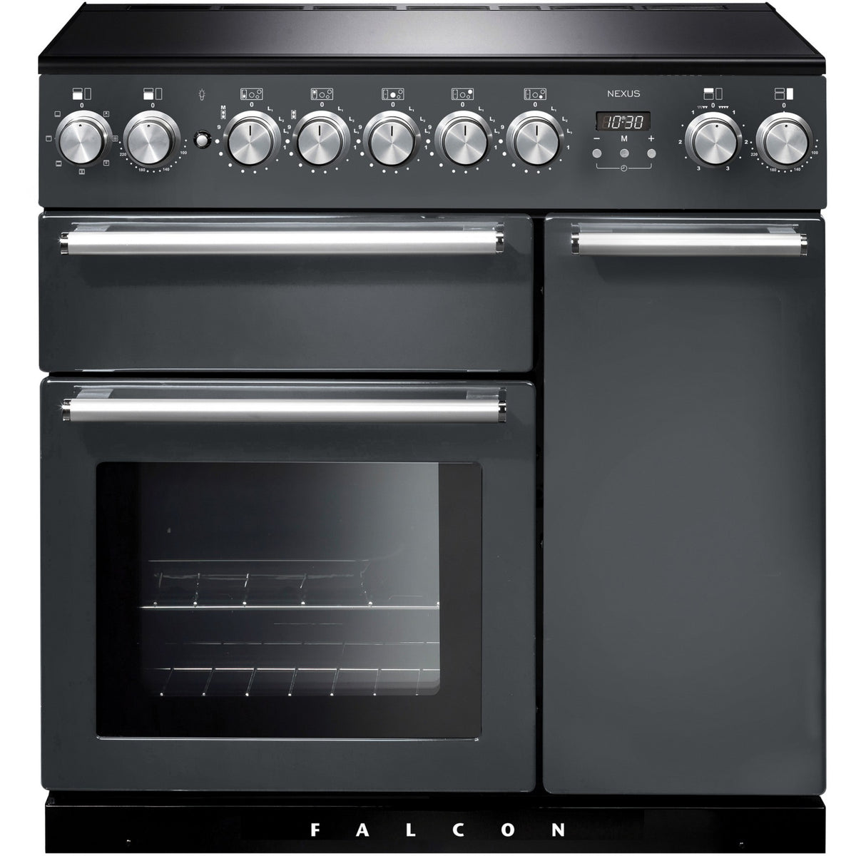 Piano de cuisson induction FALCON NEXUS 90 INDUCTION Gris Ardoise / CHROM