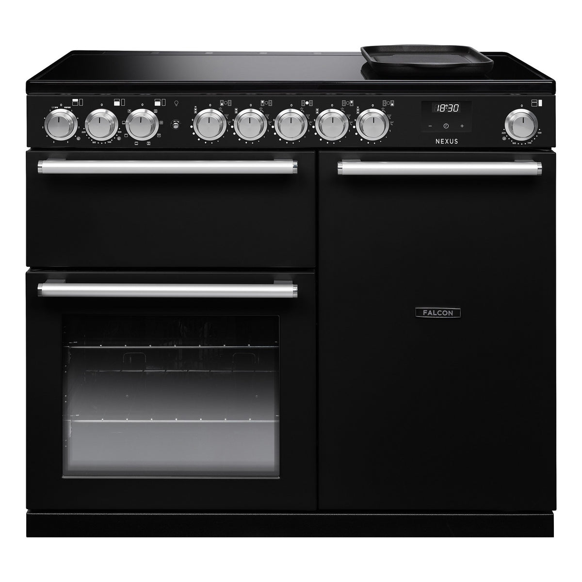 Piano de cuisson induction FALCON NEXUS NGC TAB IND 100 CM INOX CHROME