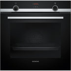 Four encastrable SIEMENS HB554AER3F - Chaleur pulsée - Ecoclean - Porte froide - Rails télescopiques - iQ300