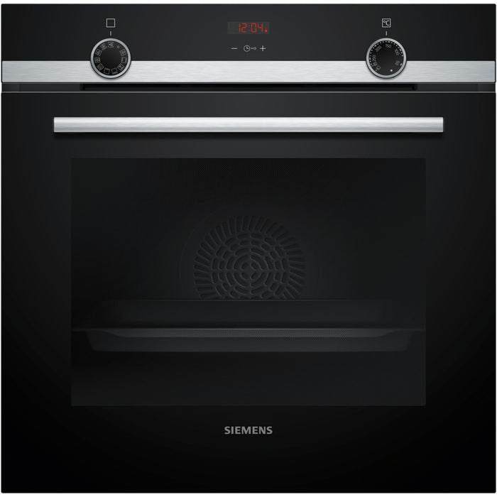Four encastrable SIEMENS HB554AER3F - Chaleur pulsée - Ecoclean - Porte froide - Rails télescopiques - iQ300
