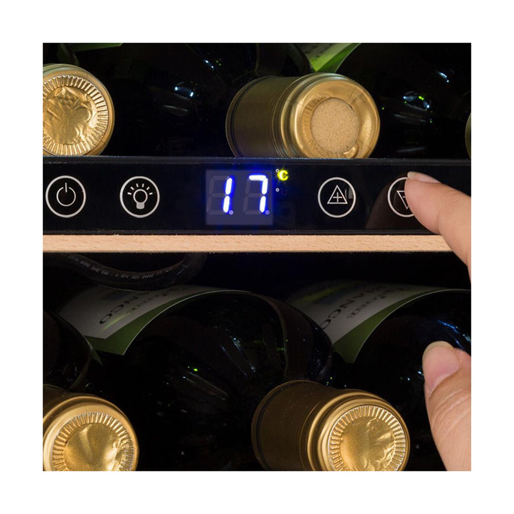 Cave à vin de service KLARSTEIN Vinsider 24 Built-In Onyx 24 bouteilles