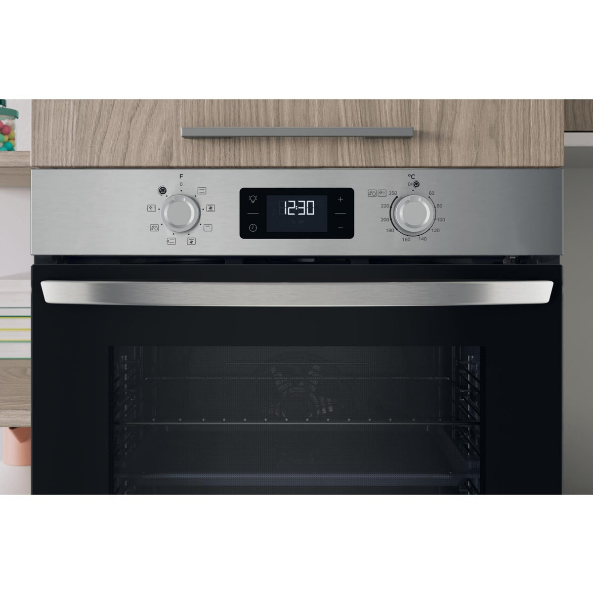 Four encastrable INDESIT IO275PX - Pyrolyse - Hydrolyse - Chaleur tournante - Porte froide