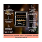 Cave à vin de service KLARSTEIN Vinamour 16 Uno 16 bouteilles 42L