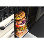 Piano de cuisson induction FALCON NGC TAB IND 90 CM CREME PASTEL CHROME