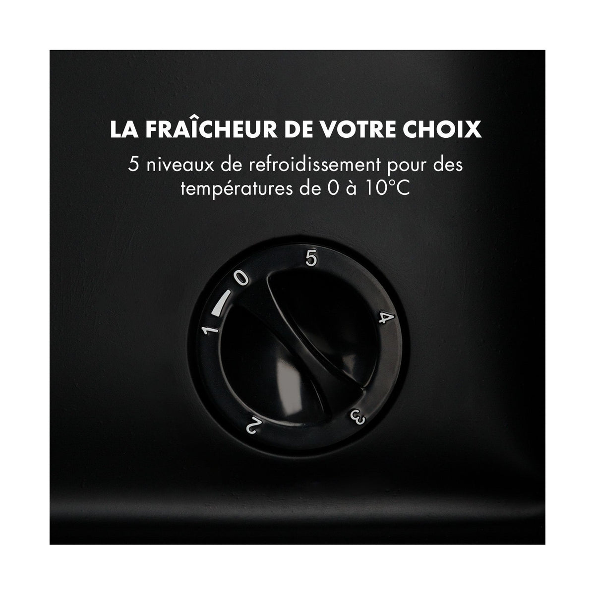 Mini réfrigérateur KLARSTEIN Beersafe M 33 litres - Argent