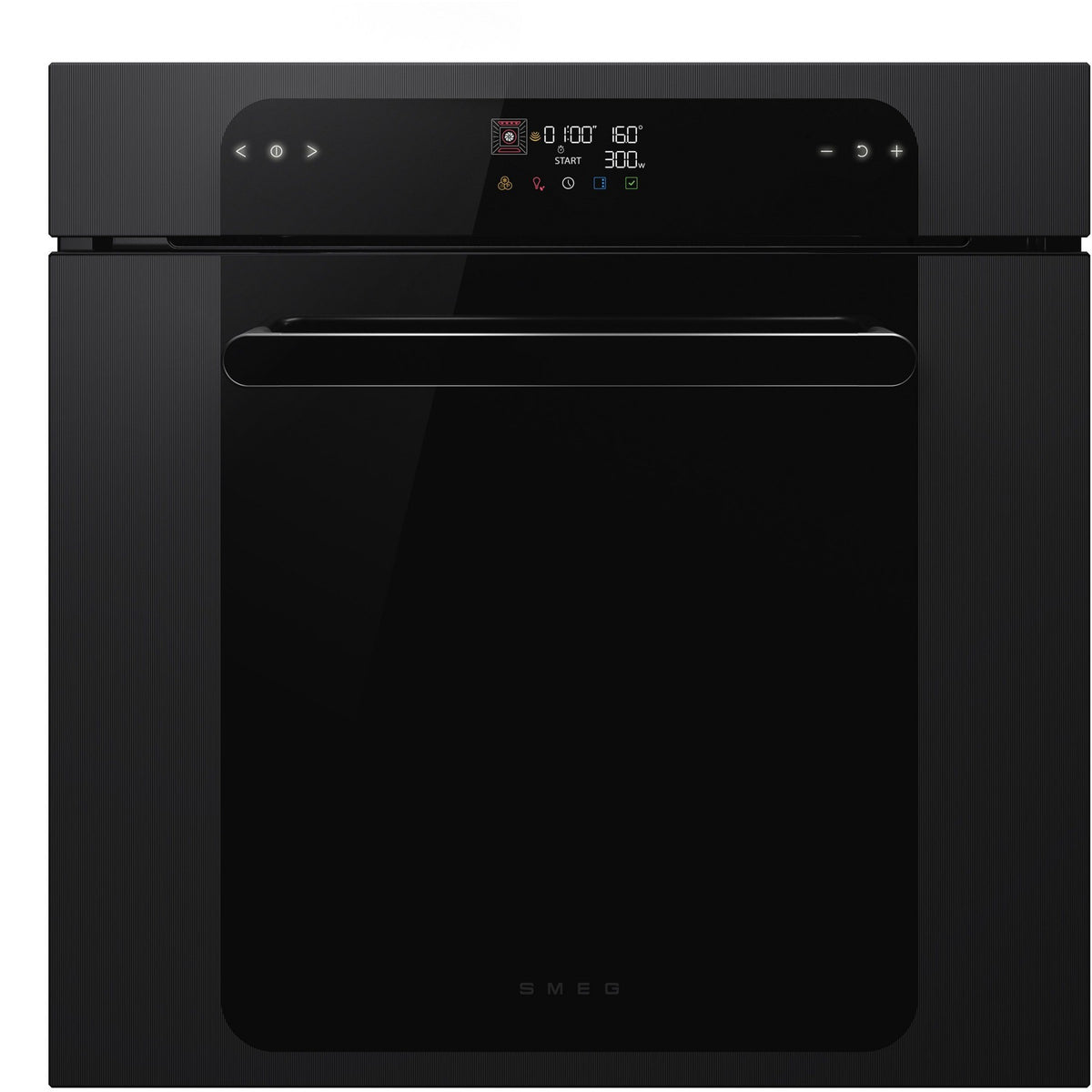 Four encastrable SMEG SOP6202TB - Pyrolyse - Chaleur tournante - Porte froide - Rails télescopiques