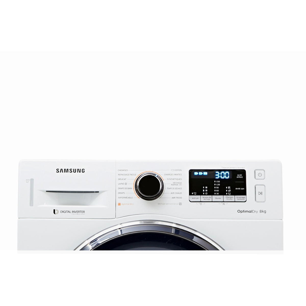 Sèche linge pompe à chaleur SAMSUNG DV80M52103W/EF Reconditionné