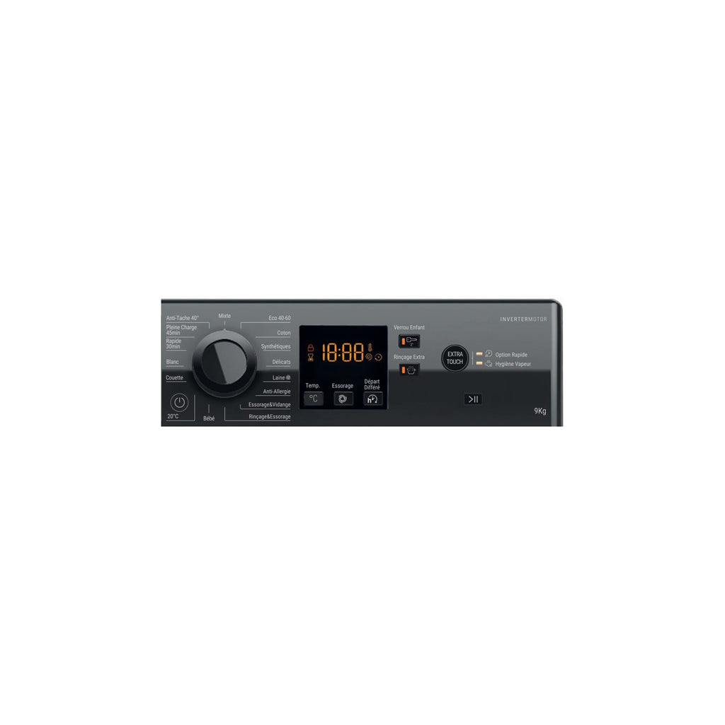 Lave linge hublot HOTPOINT NS9479BKFR