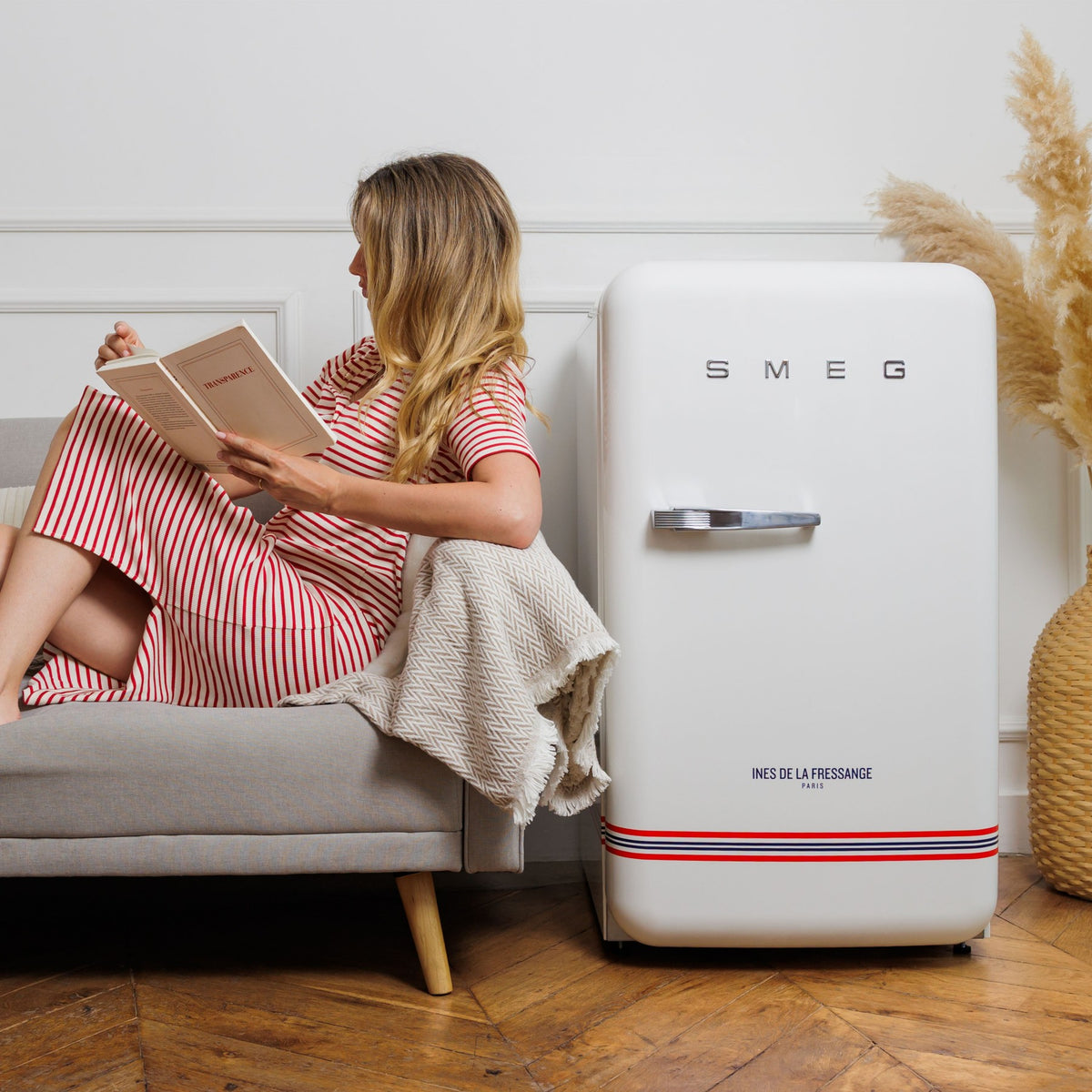 Réfrigérateur top SMEG FAB10RDIF6 INES DE LA FRESSANGE