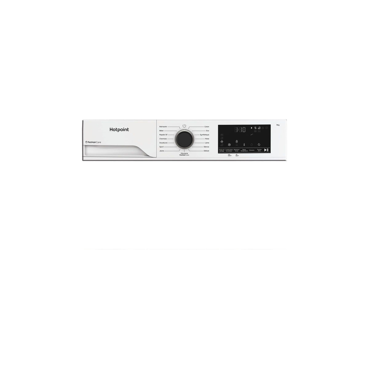 Sèche linge pompe à chaleur HOTPOINT CHD94MWBSFRX