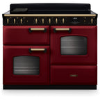 Piano de cuisson induction FALCON NGC TAB IND 110 CM BORDEAUX LAITON ANTIQ
