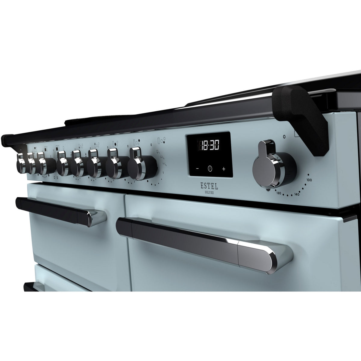 Piano de cuisson induction FALCON ESTEL DELUXE TAB IND 100 CM BLEU PASTEL