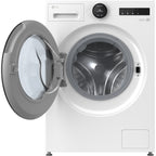 Lave linge hublot LG F14X76WHST - 11 kg - 1400 tr/min - Classe A - Direct drive - Connecté WiFi
