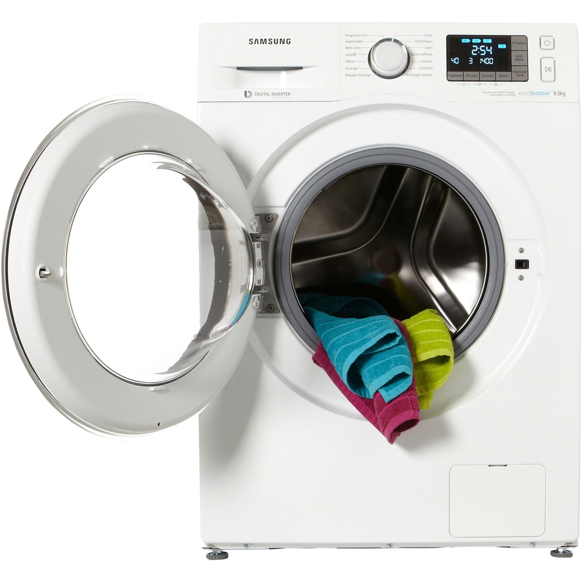 Lave linge hublot SAMSUNG ECO BUBBLE WF90F5EBU4W Reconditionné
