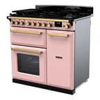 Piano de cuisson gaz FALCON ESTEL DELUXE TAB GAZ 90 CM ROSE PASTEL L