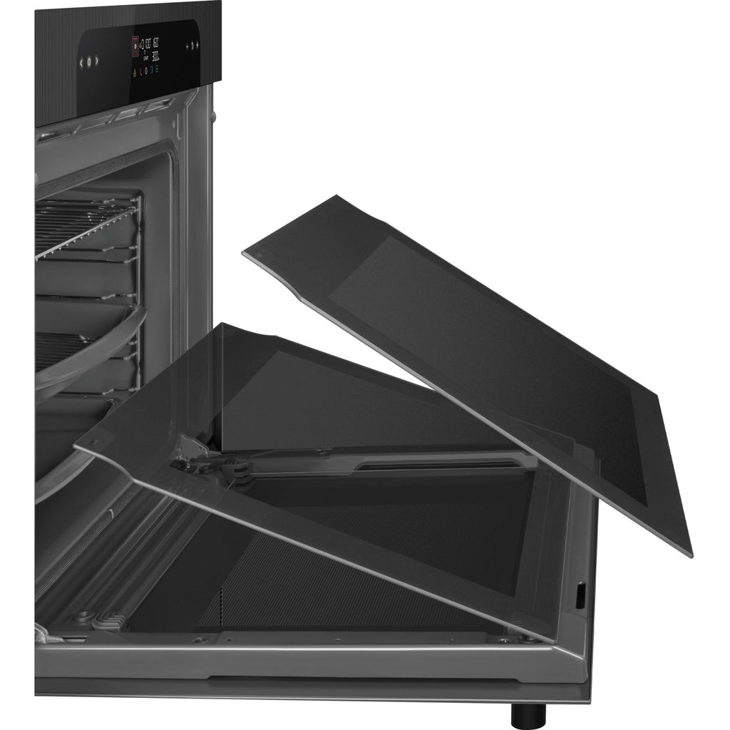 Four encastrable SMEG SOP6202TB - Pyrolyse - Chaleur tournante - Porte froide - Rails télescopiques