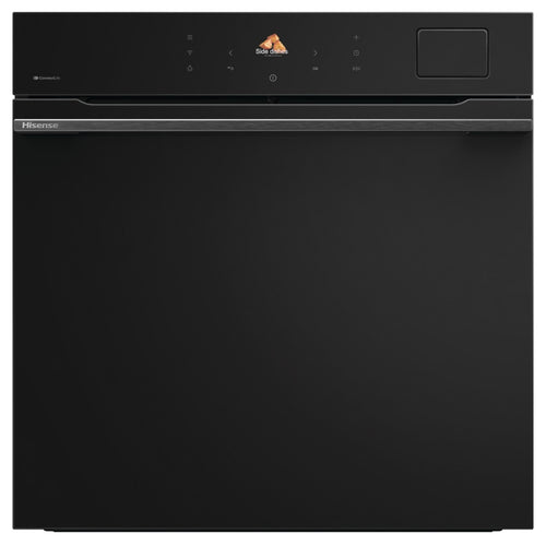 Four encastrable HISENSE BAS614P8B - Pyrolyse - Chaleur pulsée - Porte froide - Rails télescopiques - Écran tactile