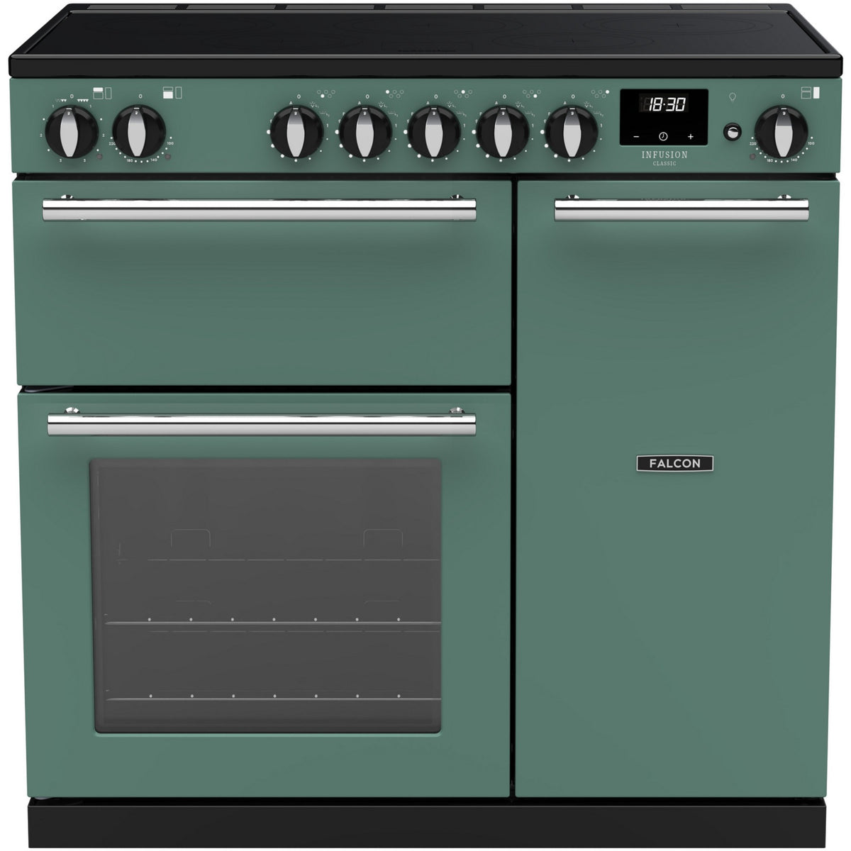 Piano de cuisson induction FALCON INFUSION NGC TAB IND 90 CM VERT MINERAL