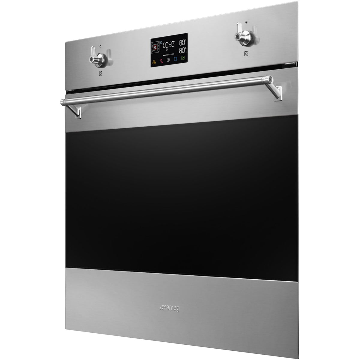 Four encastrable SMEG SO6302S3PX - Combiné vapeur - Chaleur tournante - Hydrolyse