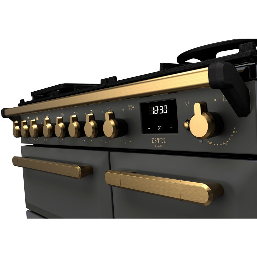 Piano de cuisson gaz FALCON ESTEL DELUXE TAB GAZ 90 CM ARDOISE LAITO