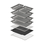 Four encastrable ASKO OCSM8478G - Chaleur pulsée - Vapeur - Hydrolyse - Porte froide - Écran tactile