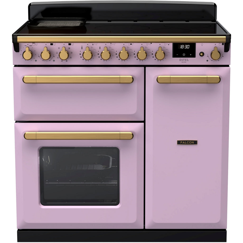 Piano de cuisson induction FALCON ESTEL DELUXE TAB IND 90 CM PARME LAITON