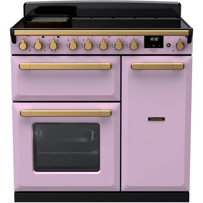 Piano de cuisson induction FALCON ESTEL DELUXE TAB IND 90 CM PARME LAITON