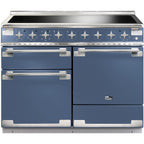Piano de cuisson induction FALCON ELISE 110 ROCHE BLEUE NICKEL BROSSÉ