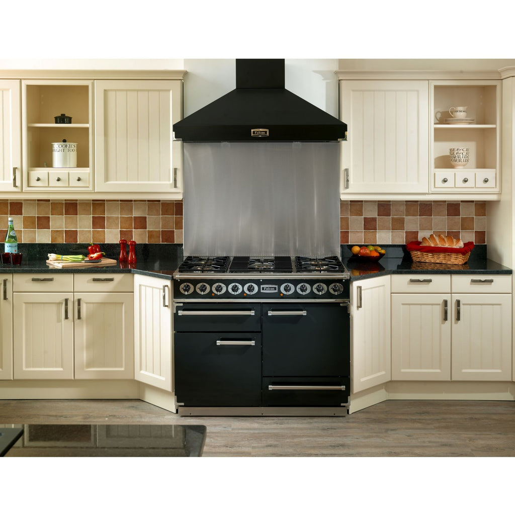 Piano de cuisson gaz FALCON PKR110 NOIR CHROM/BRILLANTES