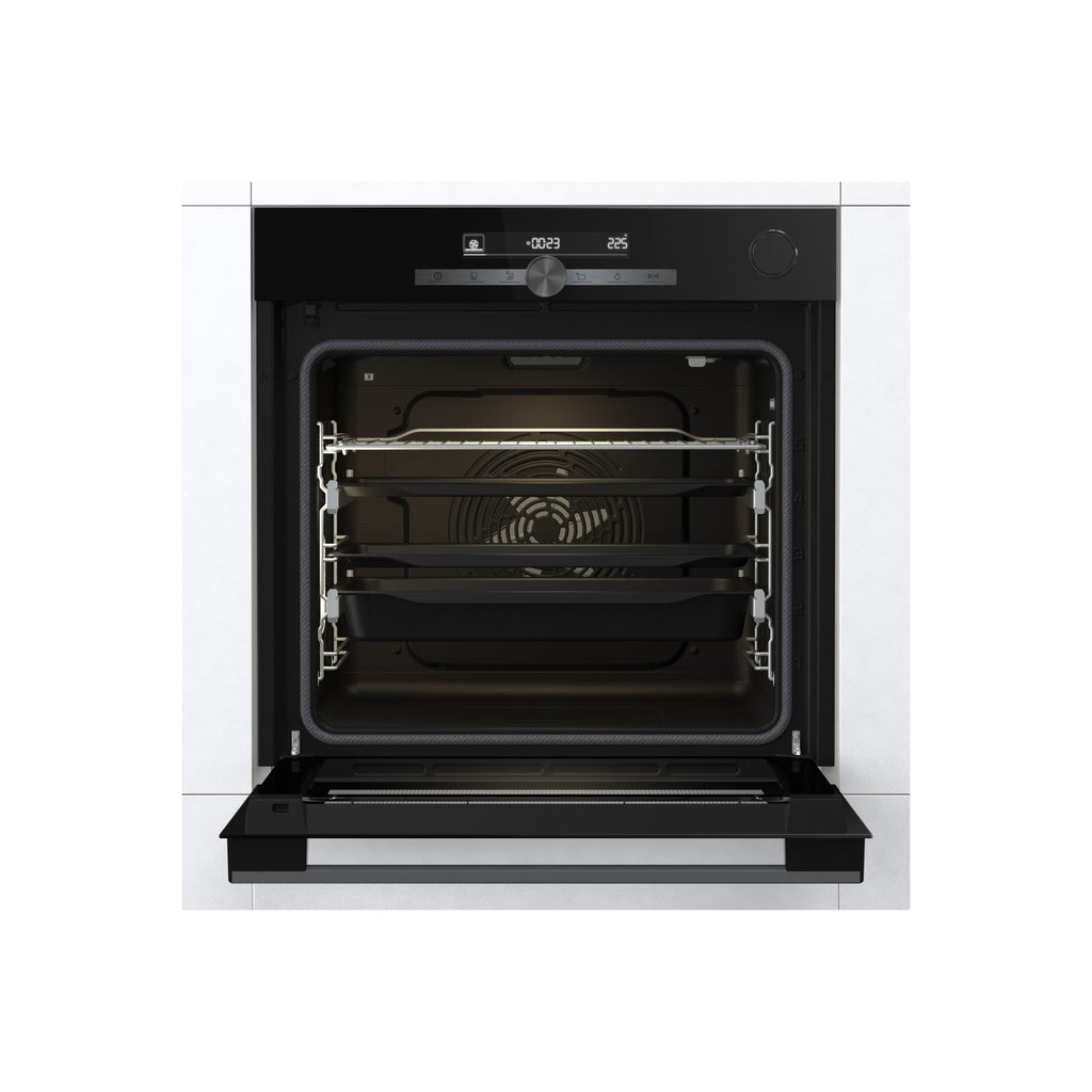 Four encastrable fonction vapeur HISENSE O634PG - Pyrolyse - Chaleur tournante - Vapeur - Porte froide - Rails télescopiques