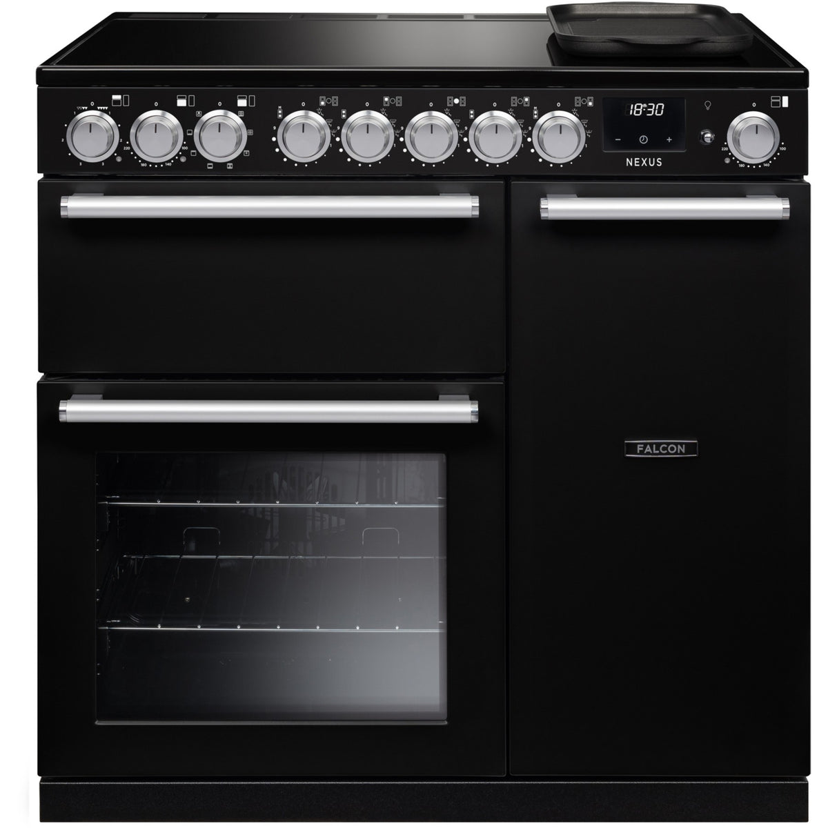 Piano de cuisson induction FALCON NEXUS NGC TAB IND 90 CM NOIR CHROME