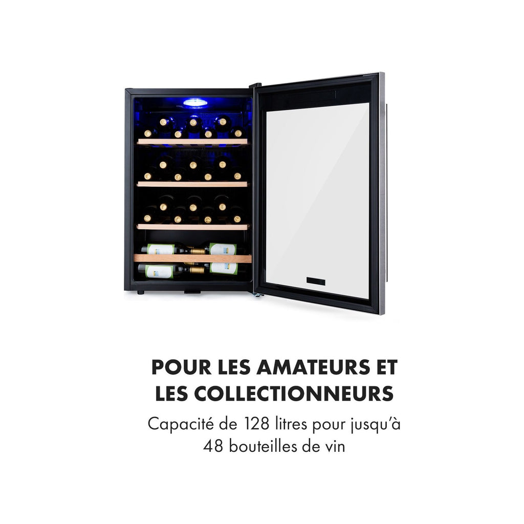 Cave à vin de service KLARSTEIN Vinamour 48 Uno 128L 48 bouteilles