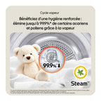 Lave linge séchant hublot LG F164HP2WST - 11/6 kg - 1400 tr/min - Classe A - Moteur direct drive - Connecté