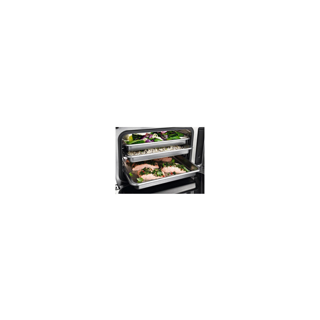 Four encastrable fonction vapeur MIELE DGM 7340 - Combiné micro-ondes - 100% vapeur - Porte froide