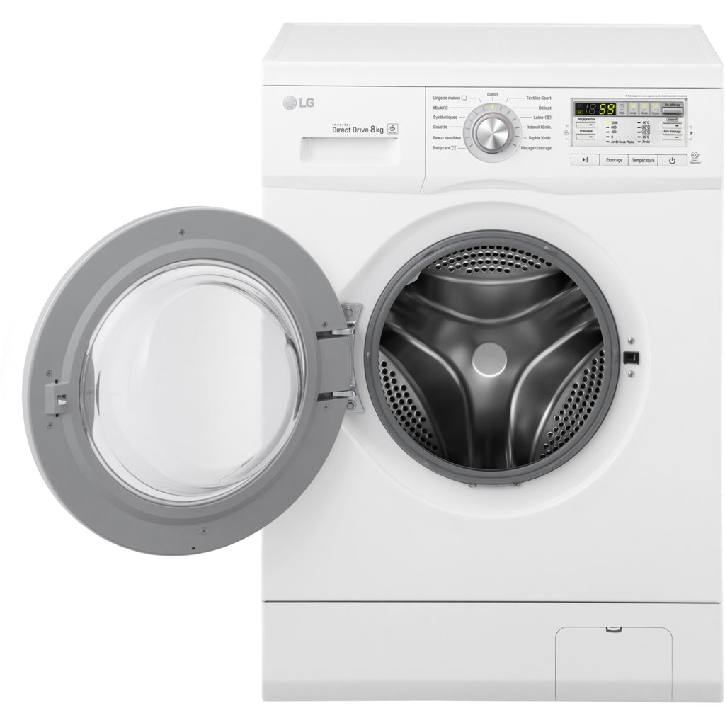 Lave linge hublot LG FH 496 TDAD Reconditionné