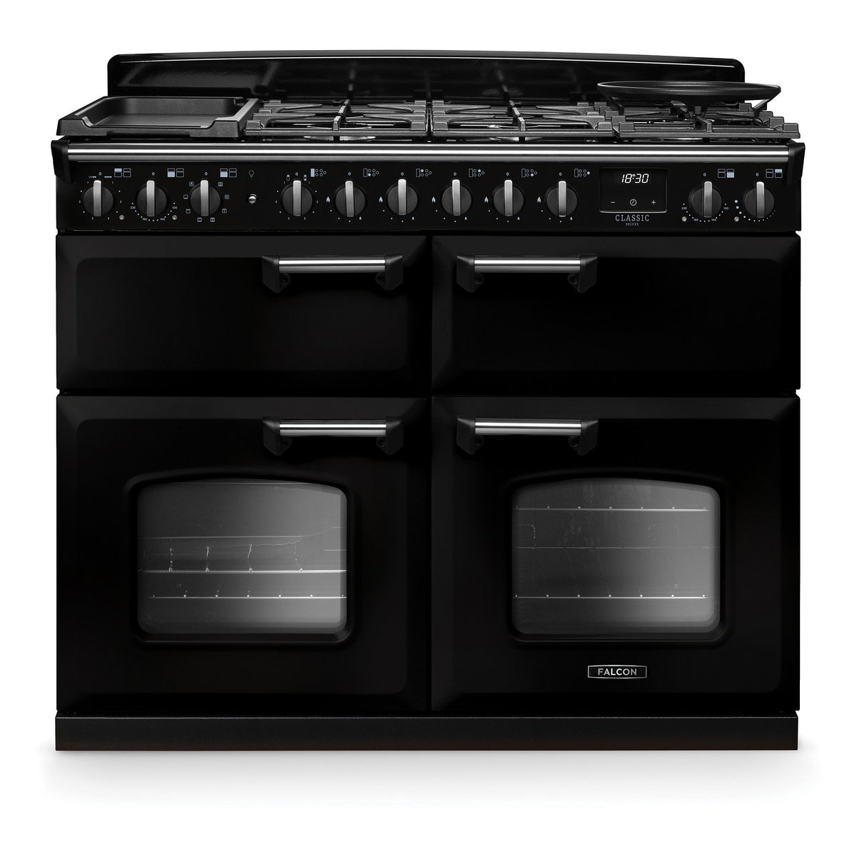 Piano de cuisson mixte FALCON GC TAB MIX 110 CM NOIR CHROME