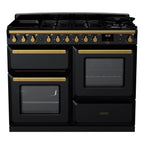 Piano de cuisson mixte FALCON ESTEL DELUXE OC TAB MIX 110 CM NOIR BRIL