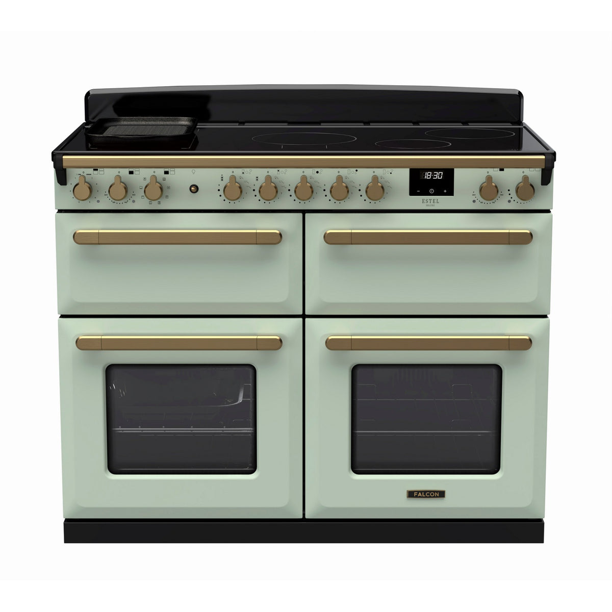 Piano de cuisson induction FALCON ESTEL DELUXE BCTAB IND 110 CM VERT PASTE