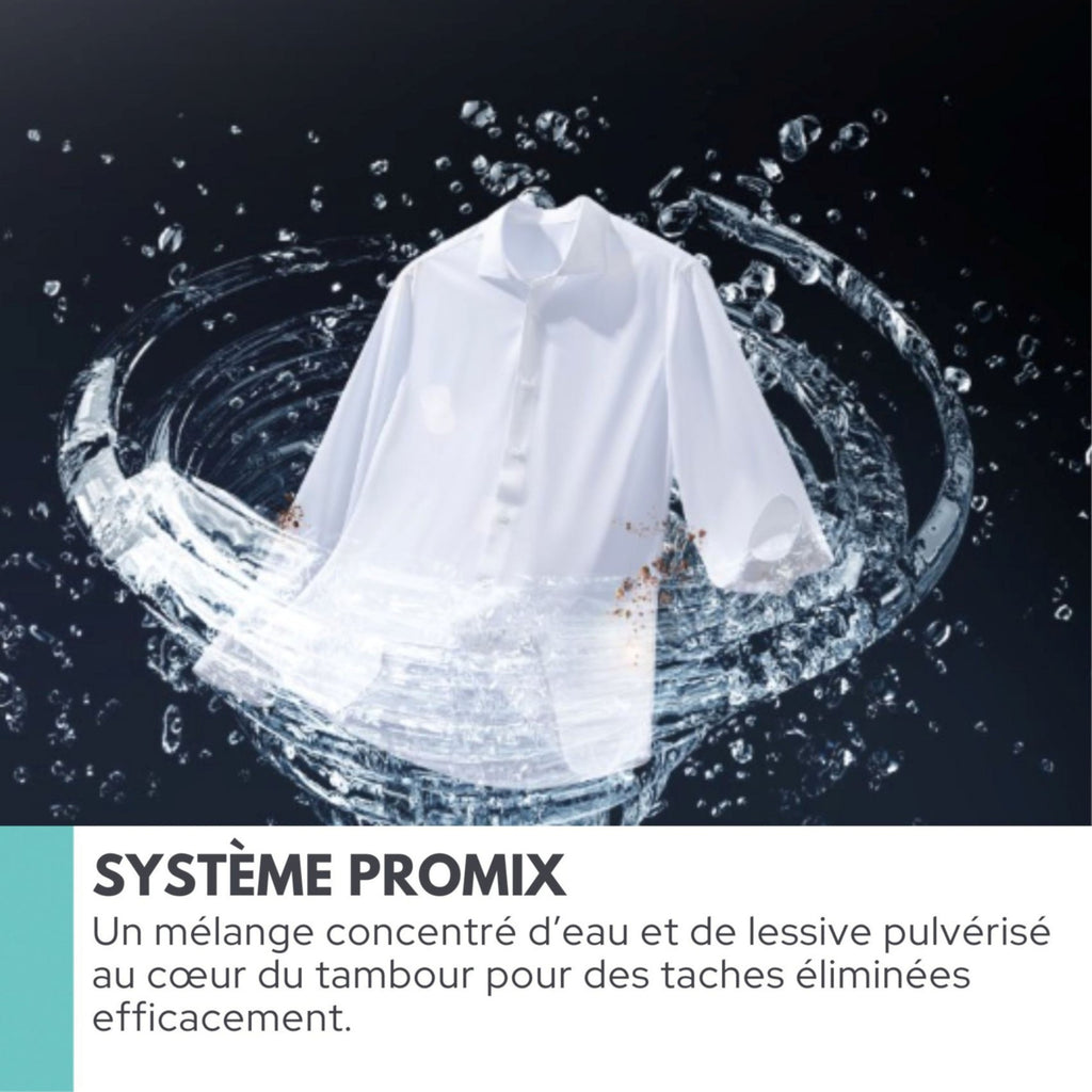 Lave linge séchant hublot CANDY BC4S485M4D8-S - 8/5 kg - 1400 tr/min - Classe D - Moteur Inverter - Connecté