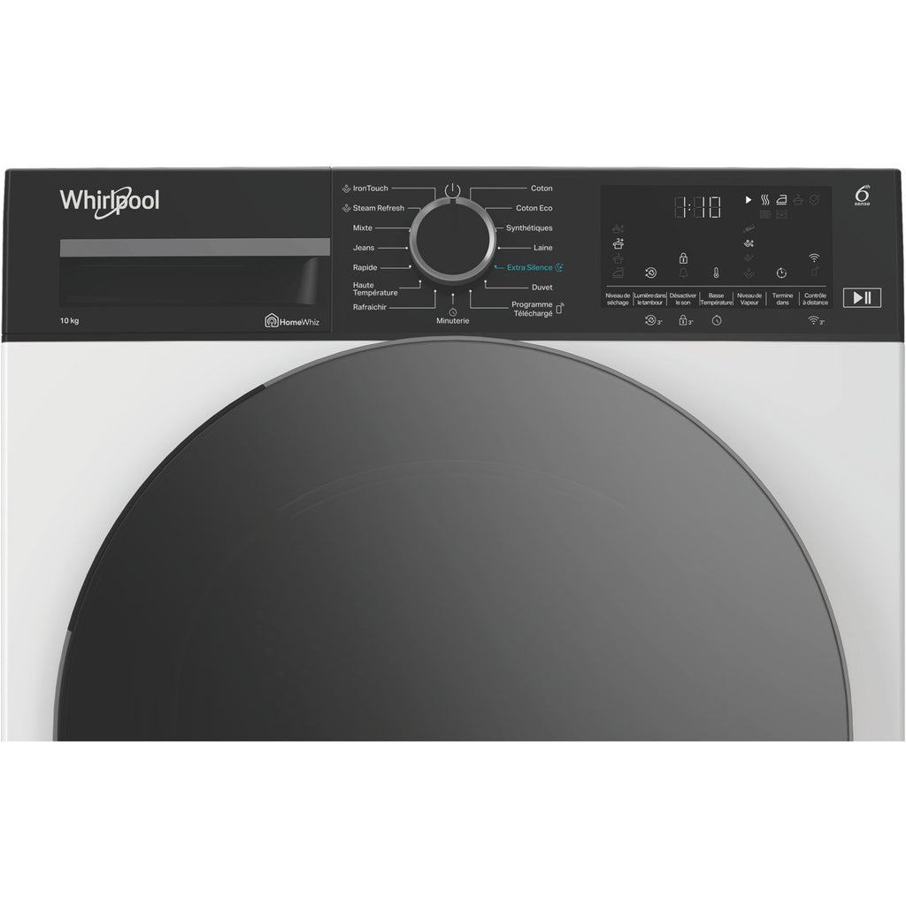 Sèche linge pompe à chaleur WHIRLPOOL CWD104MWBSFRX