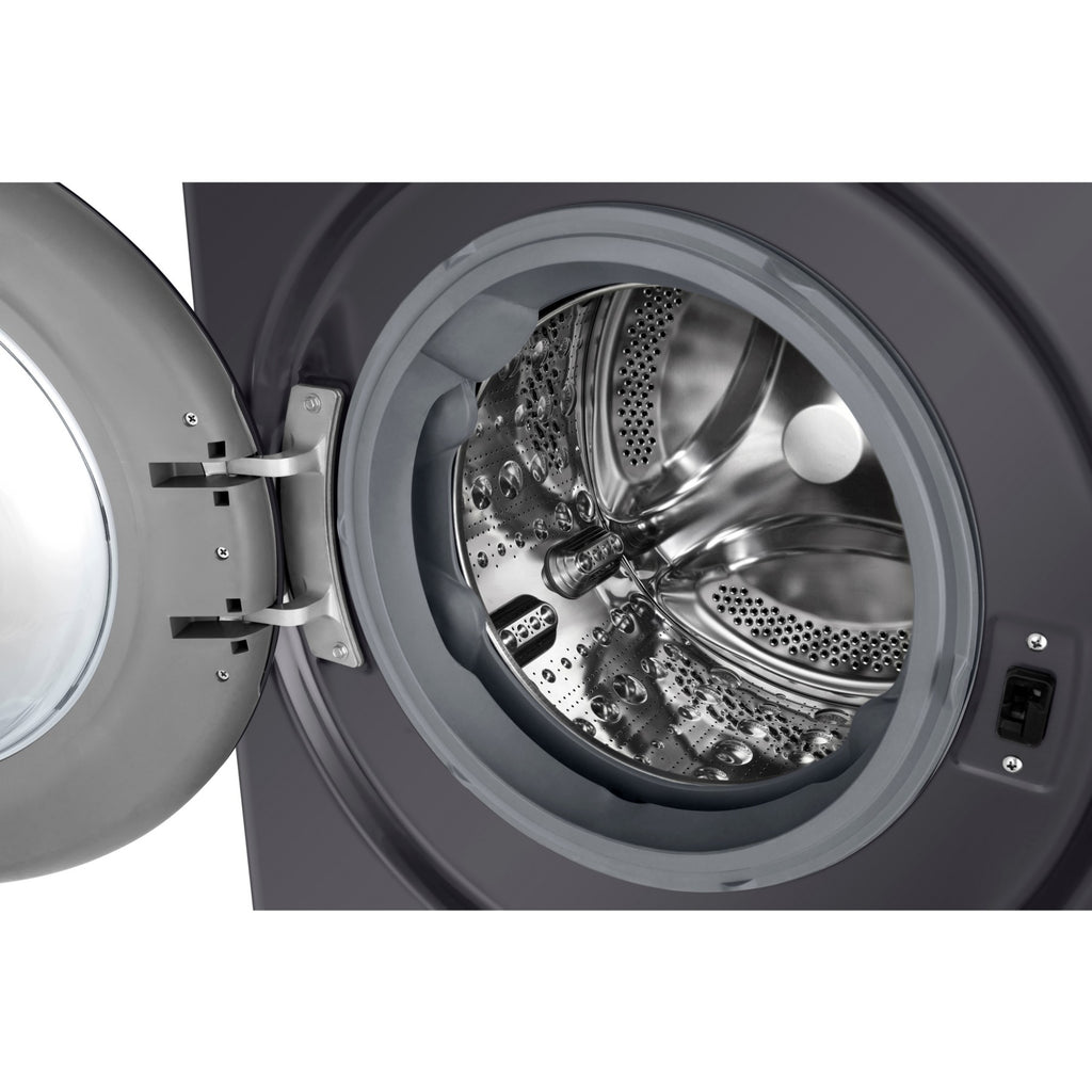 Lave linge séchant hublot LG F964R56MBRS - 9/6 kg - 1400 tr/min - Classe D - Moteur direct drive - Connecté - Noir