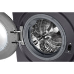Lave linge séchant hublot LG F964R56MBRS - 9/6 kg - 1400 tr/min - Classe D - Moteur direct drive - Connecté - Noir