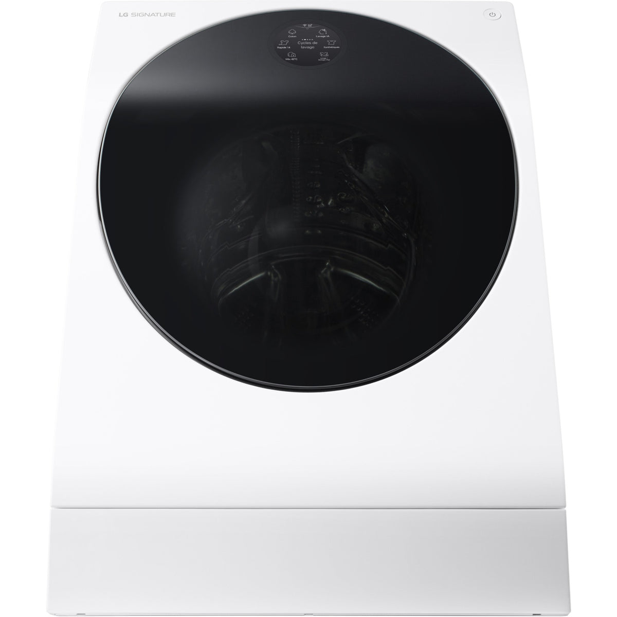 Lave linge séchant hublot LG LSWD100E - 12/7 kg - 1600 tr/min - Classe A - Dosage automatique - Connecté Reconditionné