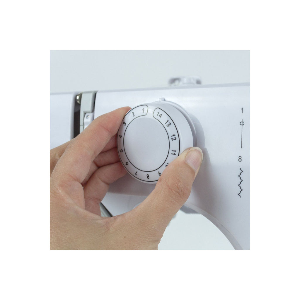 Machine à coudre PRIXTON P115 avec 14 Points de Couture